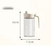 Transparent Oil Tank Curved Handle Oil Bottle Easy To Use Seasoning bottle  Kitchen