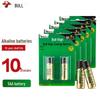 BULL Щелочные батарейки АА (10-Pack) Китайская вилка (адаптер в комплекте)
