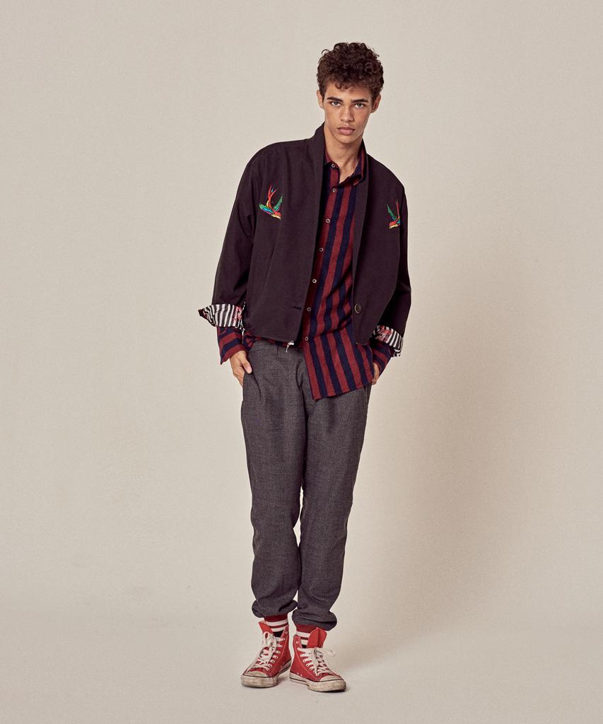 UNTAGE Utp-Fp06 Шерстяные спортивные брюки [Угольный](мужчина)]