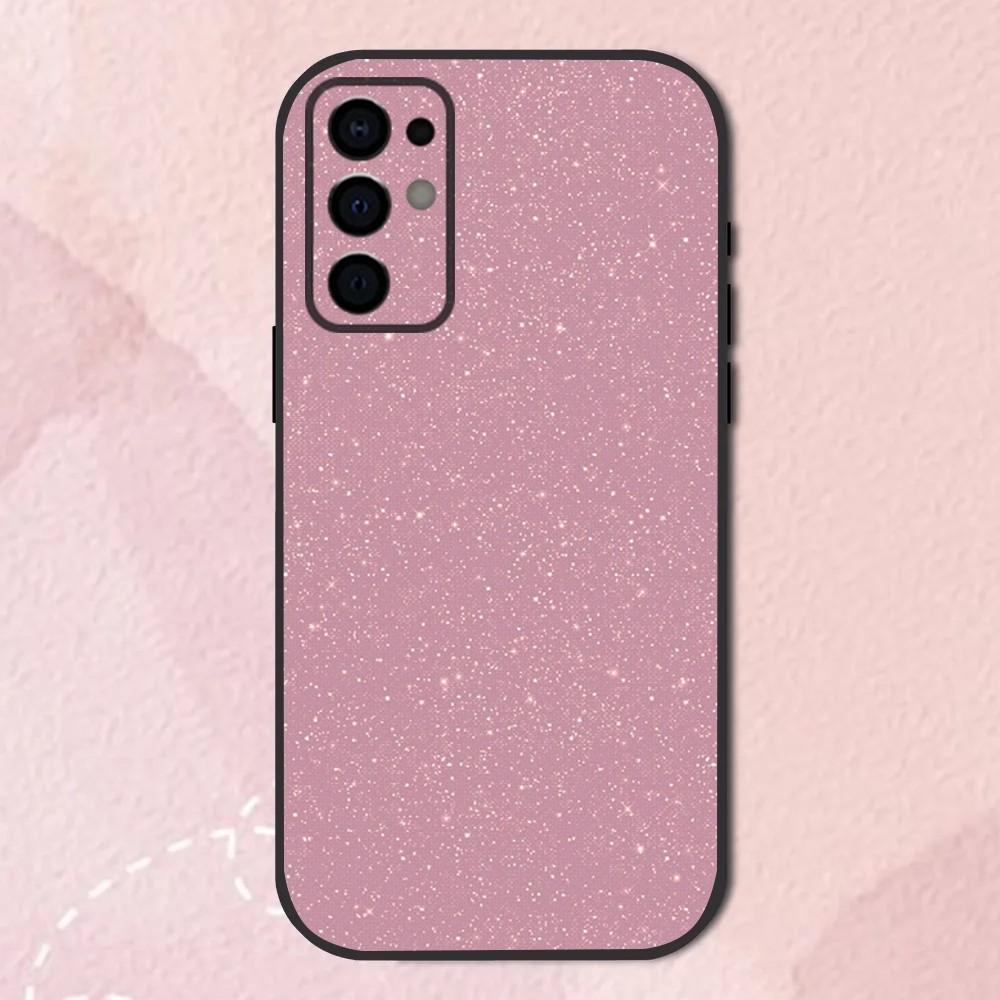 Розовый блестящий крутой чехол для телефона Samsung S24, S21, S22, S23, S30, Ultra, S20, Plus, Fe, Lite, Note, 10, 9, 5G, Черный мягкий чехол