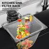 Suction Cup Sink Drainage Basket Anti Clogging Hanging Net Frame Kitchen Sink Filter Meal Residue