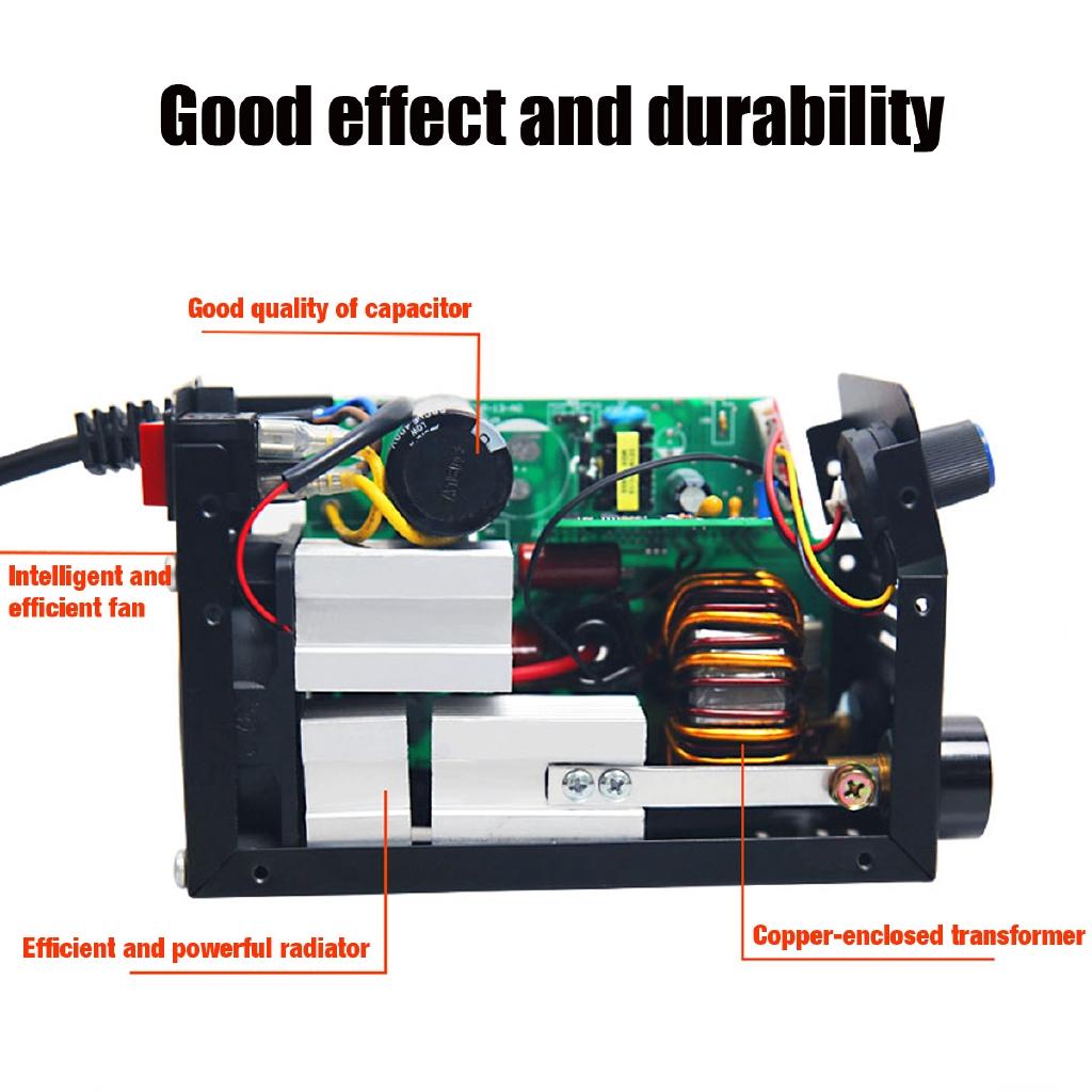 ZX7-200 220V 50-60Hz Welders With Insulated Electrode Inverter Portable Mini Electric Arc Force Welding Machine