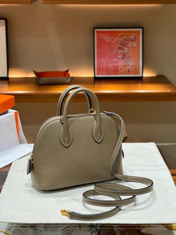 2024 Мини-сумка кроссбоди из натуральной козьей кожи для женщин