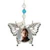 Stylish Silver Butterfly Shaped Car Interior Accessory Sublimation Blank Rearview GlassesPendant Auto Auto Hangings