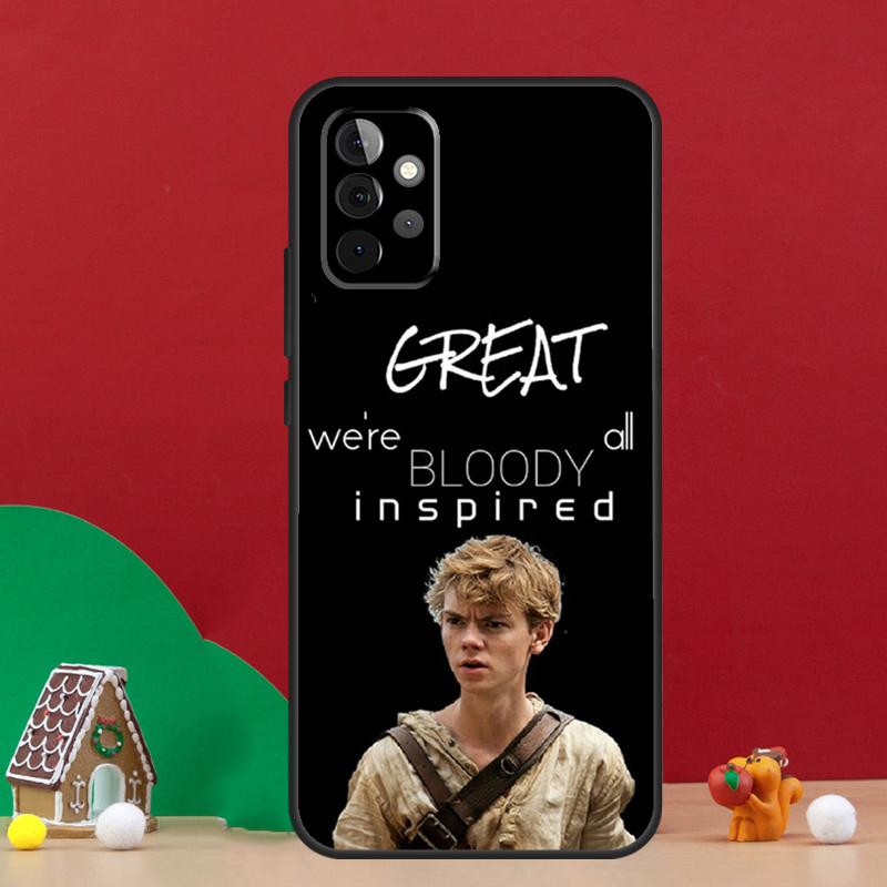 Чехол Maze Runner Цитаты для Samsung Galaxy A56 A33 A13 A36 A23 A52 A32 A12 A54 A34 A14 A16 A53 A15 A35 A55 A17