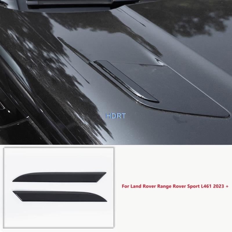 For Land Rover Range Rover Sport L461 + Front Engine Bonnet Hood Air Outlet Trim Car Style Protector Decoration Accessories