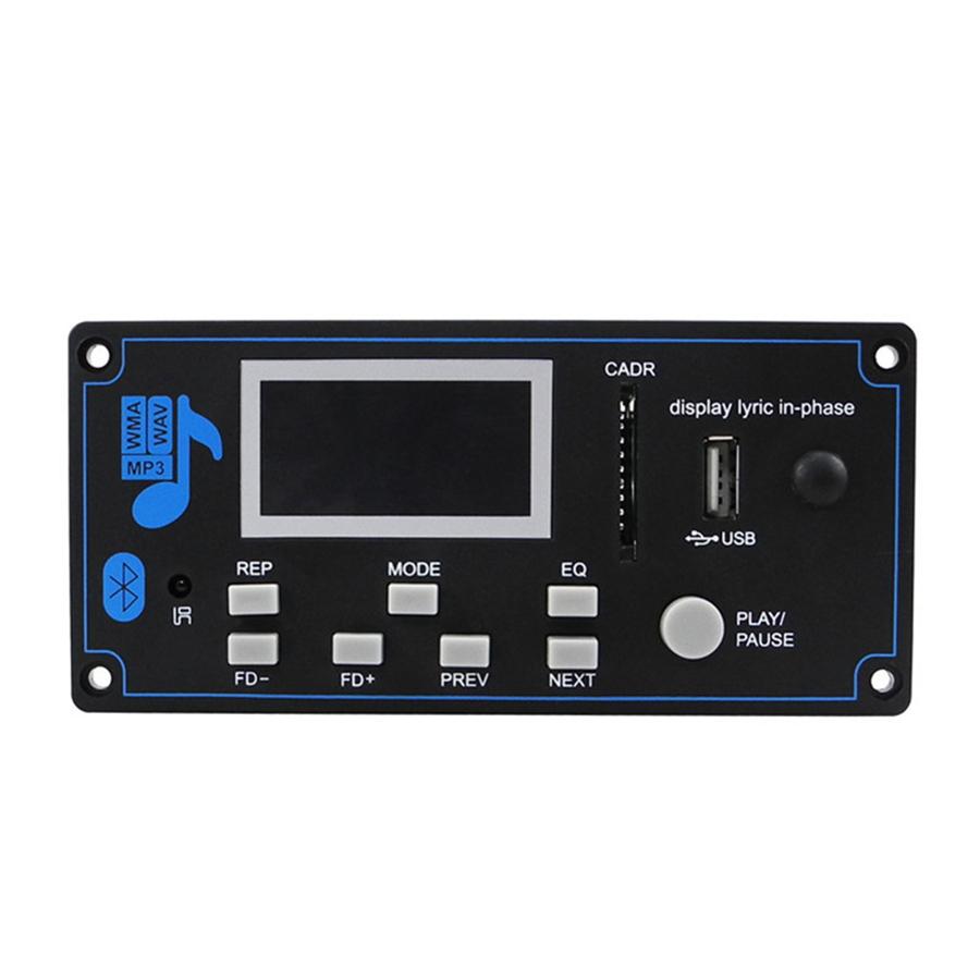 12V WAV WMA MP3 Decoder Board Bluetooth Audio Receiver Decoder Board