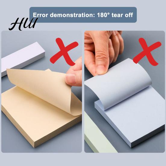 High-end Memo Notes Morandi Colored Notes, Smooth Writing Paper, Indexing And Reliable Adhesive Decorating Notebooks Note, for Office School