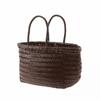 Dragon Diffusion Bamboo Triple Jump Small Tote Bag 8811 Dark Brown