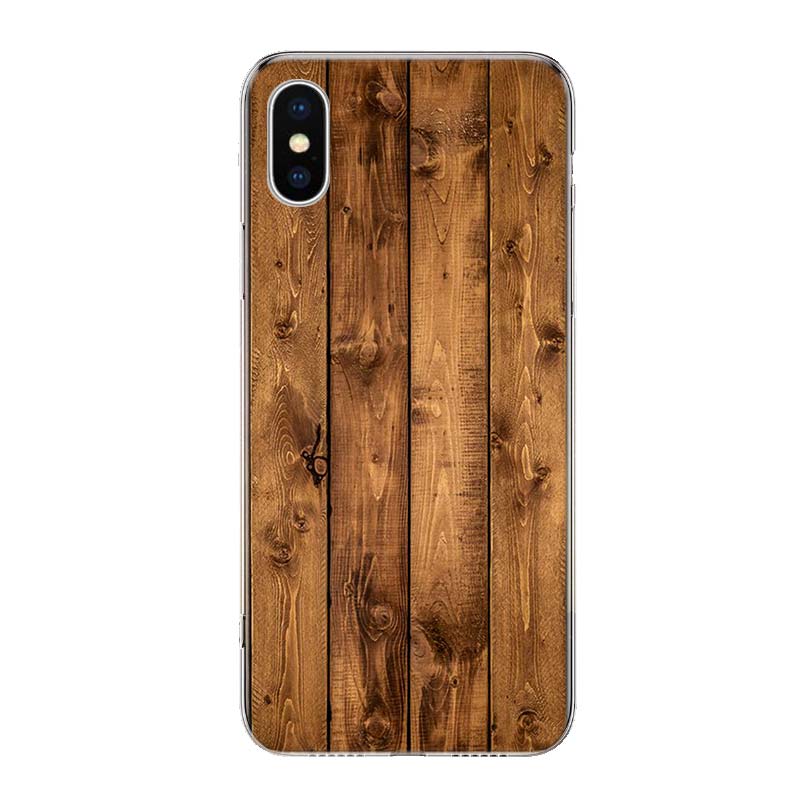 Горячий Узор Древесные Текстуры Чехол для Телефона Для iPhone 11 12 13 Mini 14 15 Plus 16 Pro Max 17 Air 7 8 + SE Искусство Индивидуальные Fundas