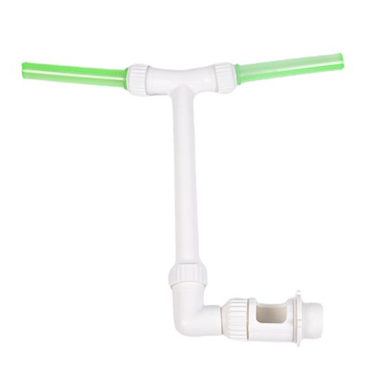 Насадка-дождеватель для фонтана для бассейна Регулируемый поток воды Шланг не нужен Простая установка Поворотный