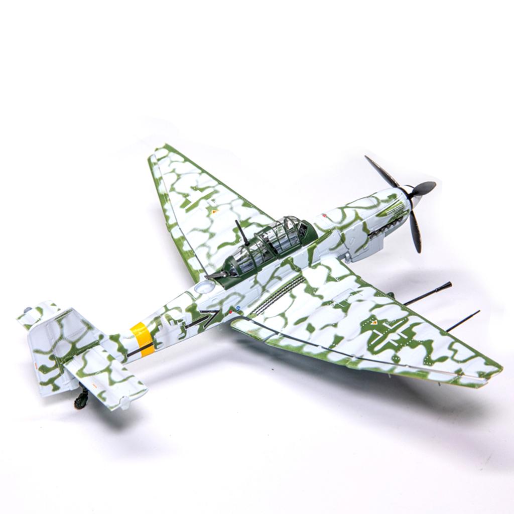 1/72 L14647PA Немецкий истребитель JU-87G2 Модель Рудель 1945 Готовое изделие Коллекционная модель