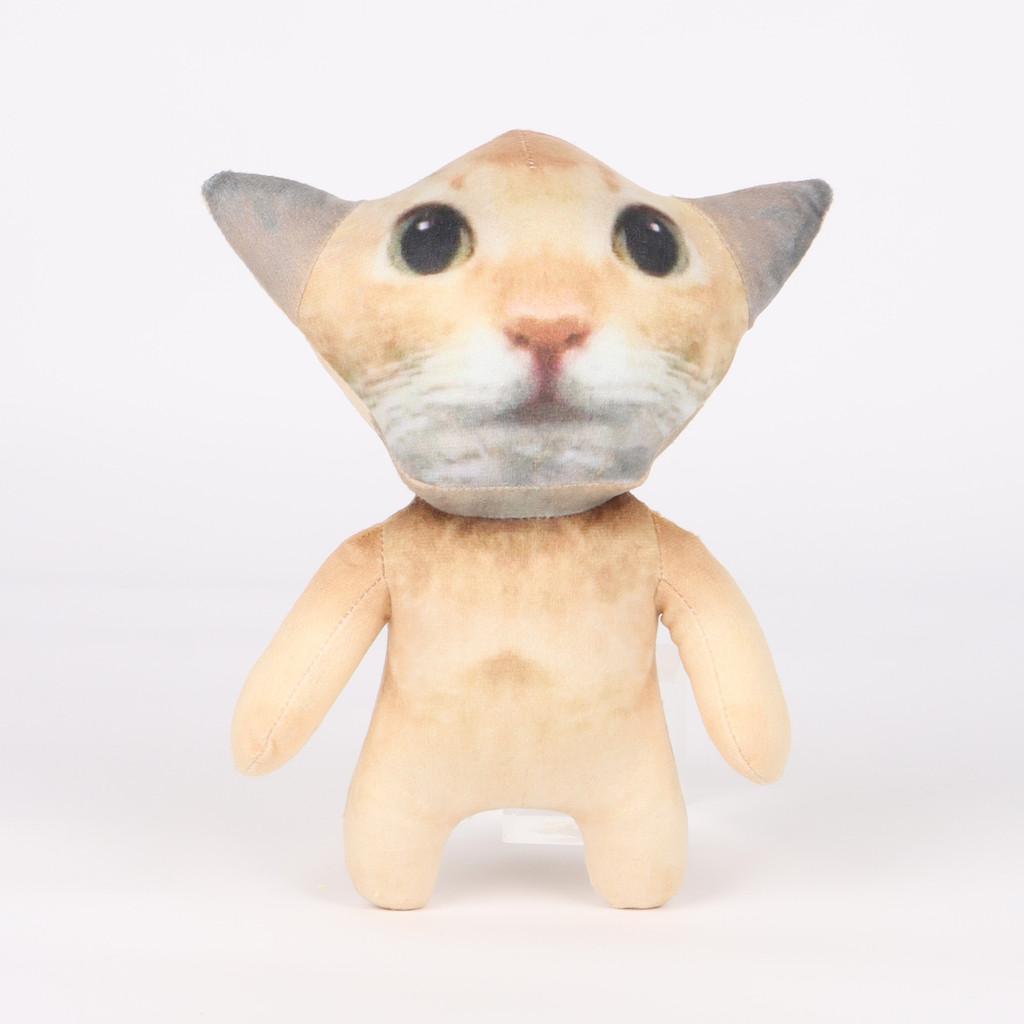 Cuter Cat Plush Dolls With Short Pile Fabric For Kids And Collectors