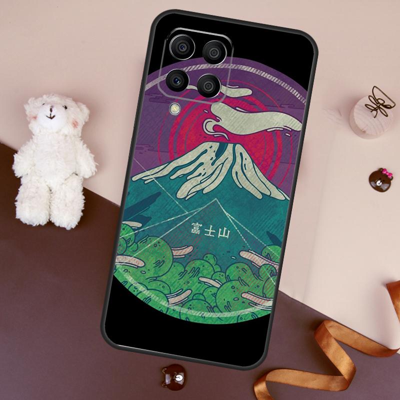 Японское искусство Гора Фудзи Чехол Для Samsung Galaxy M06 M53 M13 M31 M11 M35 M55 M15 M56 M36 M16 M12 M32 M52 M14 M34 M54