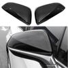For Lexus RX 200t 300 350l 450h 500h 2016- 2022 ABS Carbon Side Mirror Cover Rear View Overlay Chrome Car Styling