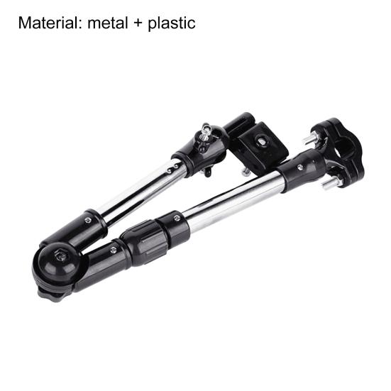 Соединитель для зонта Телескопический Складной Металлический Регулируемый Держатель для зонта для инвалидной коляски