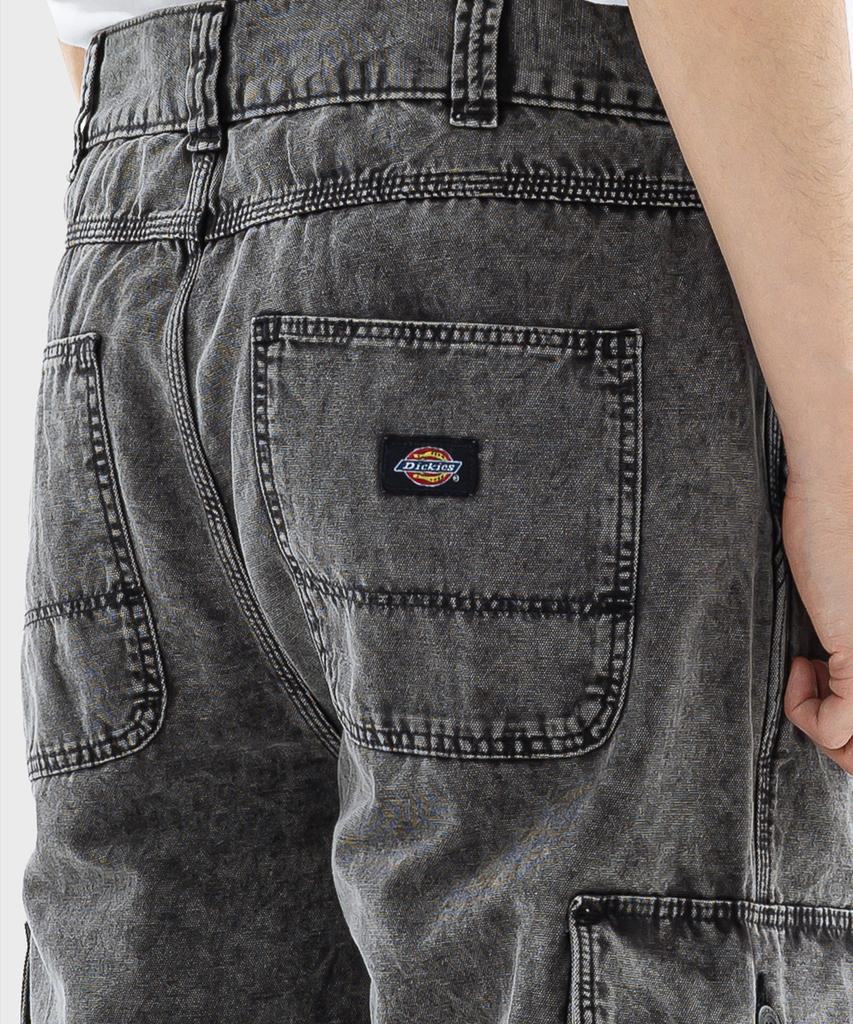 Dickies Брюки карго Newington, выстиранные, черные