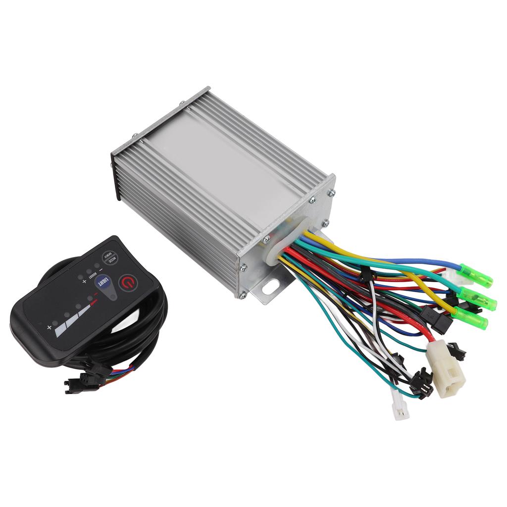 Комплект контроллера бесщеточного двигателя для электровелосипеда 36 В 450 Вт со светодиодным дисплеем, прочный контроллер с двумя режимами