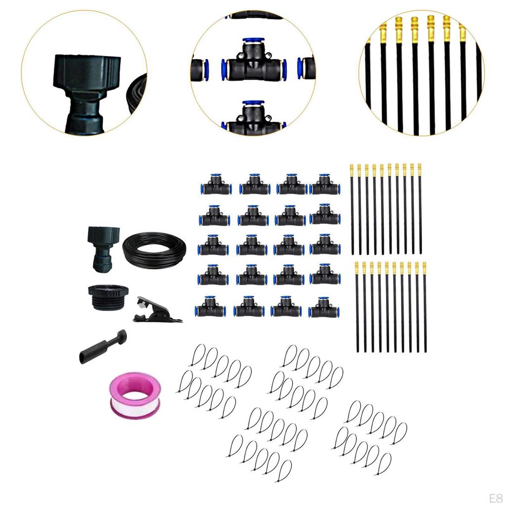 Автоматический комплект для полива Регулируемые насадки Для комнатных растений Система самополива Распыление для