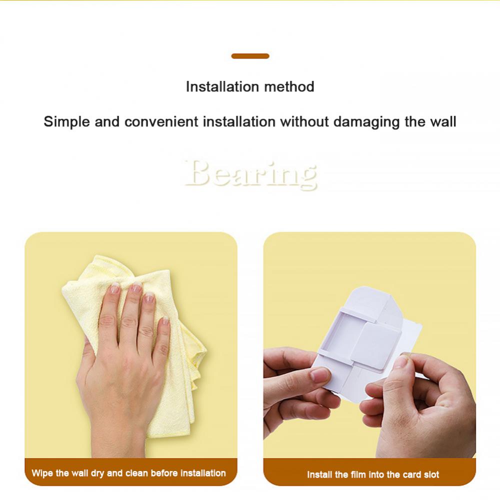 Security Camera Holder Wall Mount Floating Stand Shelf Home Bedroom Bathroom Camera Rack Monitoring Tray Organization Storage