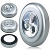 Mini Wireless 3 LED Push Touch Lamp Kitchen Cabinet Closet Night Wall Light