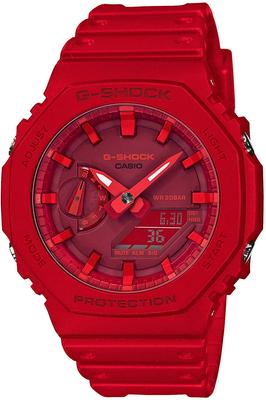 Casio G-SHOCK G-Shock Watch Мужские Ana-Digi Casio Oak Outdoor Sports Красный GA-2100-4A [Параллельный импорт]