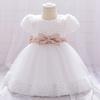 Baby Christening Gown First 1st Birthday Dress Party Baby Clothing Toddler Dress Infant Vestidos