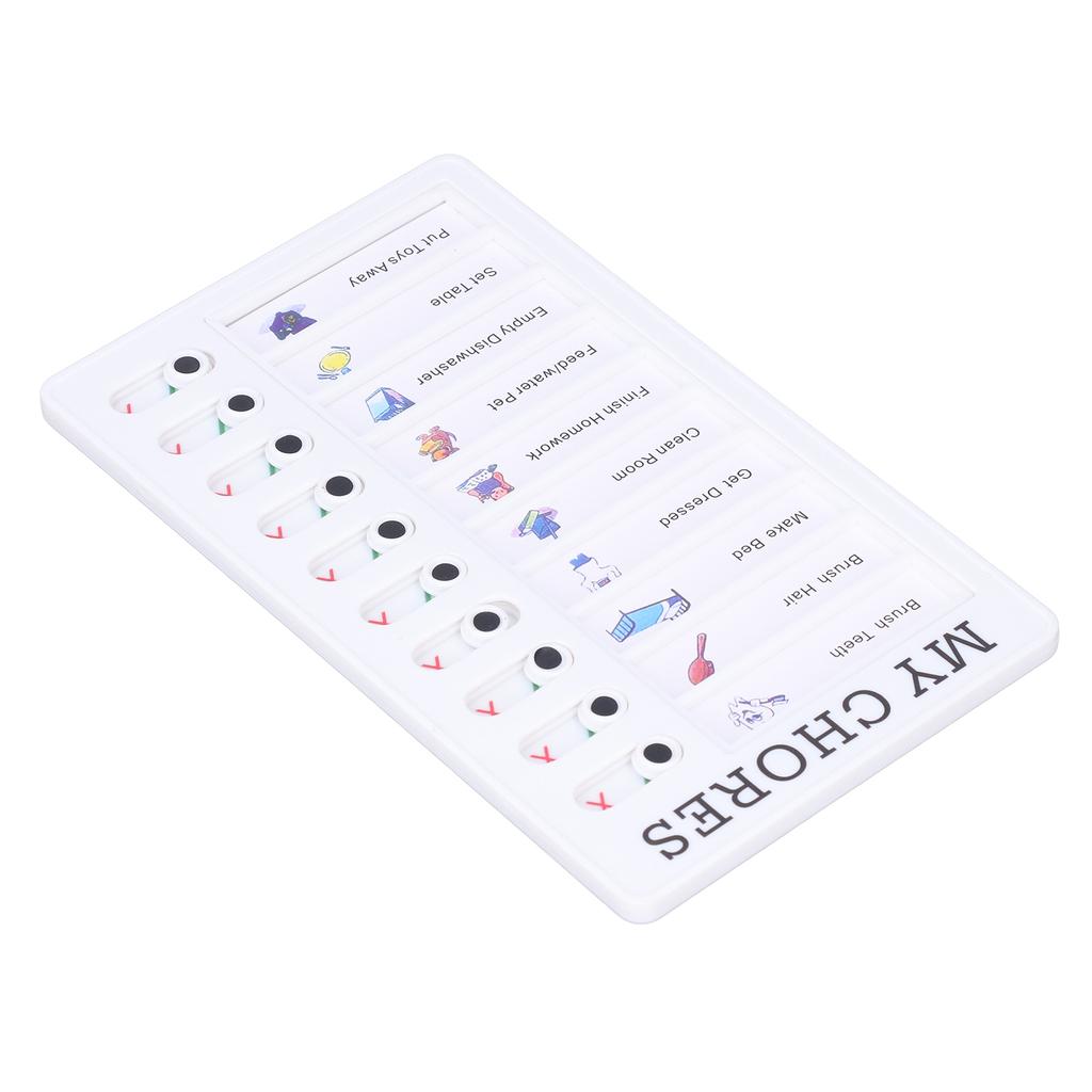 Доска для расписания дел, доски для заметок, портативная съемная доска для сообщений, удобный ПВХ, детское расписание дел для детей, учимся планировать