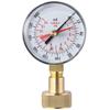 0-200 Psi Water Pressure Test Gauge 2.5" Dial Size Digital Display Manometer  Home Potable Water
