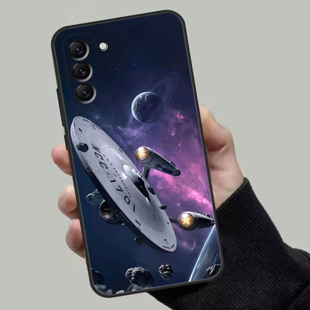 Чехол для телефона S-Star-Trek для Samsung Galaxy A13, A21s, A22, A31, A32, A52, A53, A71, A80, Мягкий черный корпус