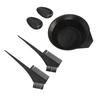 Hair Dye Coloring Kit Hair Household Tinting Bowl Soft Dye Brush Ear Cover Hair Coloring Dye Tools
