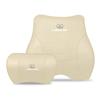 Leather Car Headrest Lumbar Pillow Neck Gap Filler Pillow For Lexus IS250 IS200 CT200h GS300 LS430 RX450h LX570 IS300 ES RX LSKZ1 
