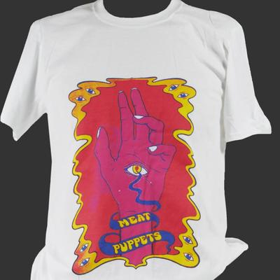 MEAT PUPPETS ХАРДКОР ПАНК-РОК Футболка Мужская Женская Футболки Топ унисекс S-3XL