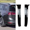 POSSBAY 1 Pair Gloss Black Rear Window Spoiler Side Wing For VW Golf 7 Variant Wagon 2013-2017