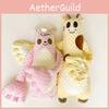 Toddler Shape Giraffe Sleep Soothing Hand Palm Toy Leep Aid Companion Dolls
