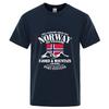 Norway Flag Fjord Mountain 2025 New Unisex Ordinary Thin Short Sleeve Sport Quick Dry T Shirt Fitness Breathable Versatile Top