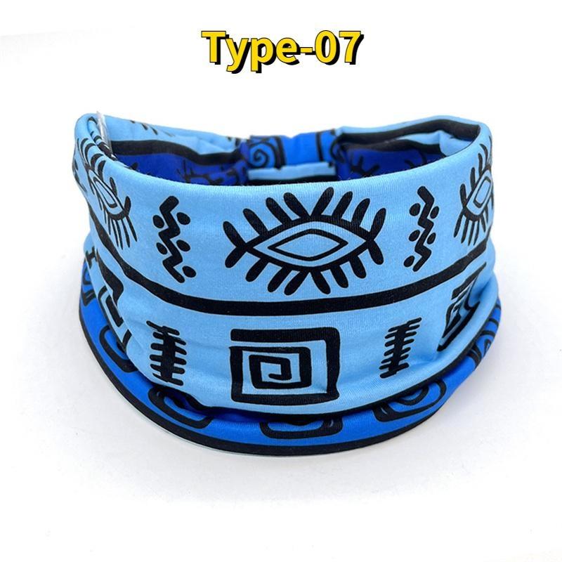 Print Headband for Women Twist Style Hair Band Ladies Salon Make Up Head Wrap Headwear Turban Girls Accessories