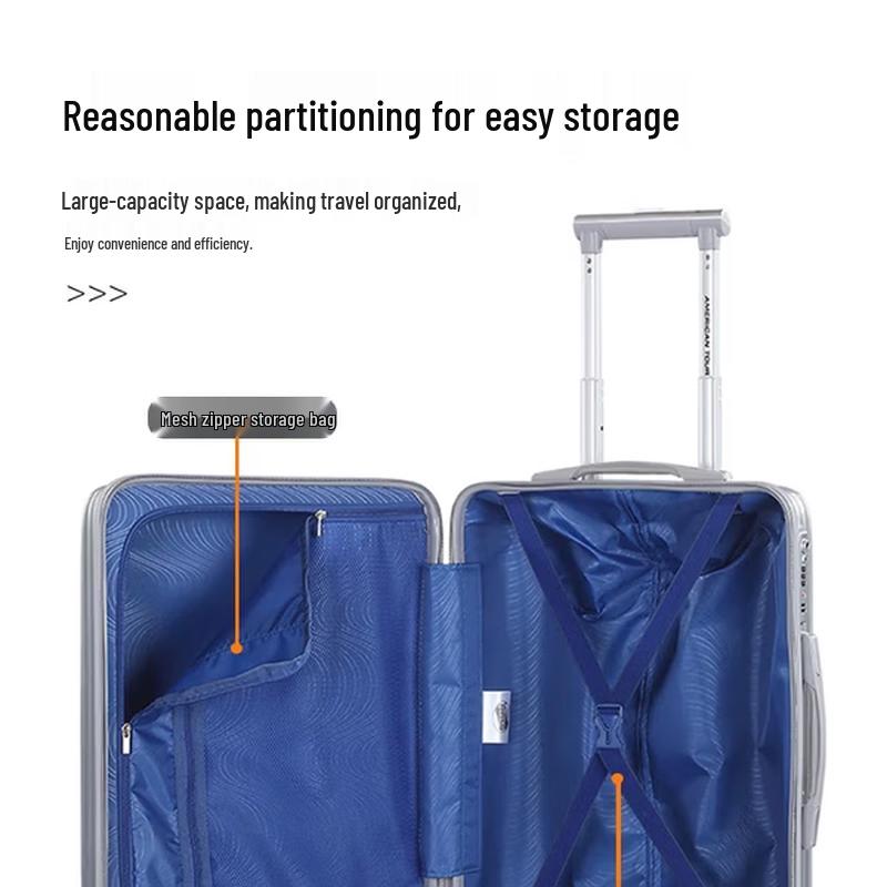 Легкий чемодан American Tourister с жестким корпусом