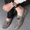 New Genuine Leather Man Loafers Luxury Casual Shoes For Men Boat Shoes Handmade Men Slipon Driving Shoes Male Moccasins Zapatos