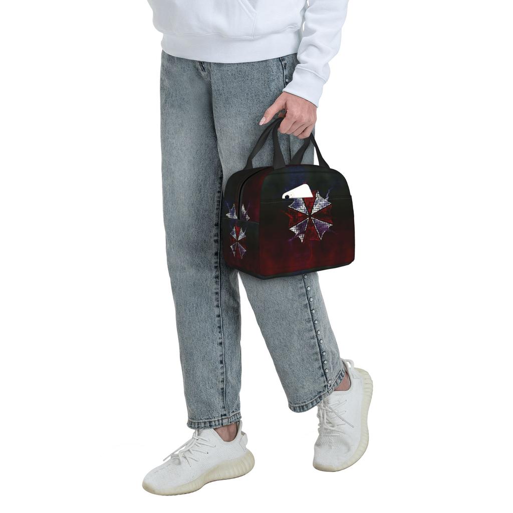 Custom Corporation Umbrellas Lunch Bag Men Women Thermal Cooler Insulated Lunch Box for Student School