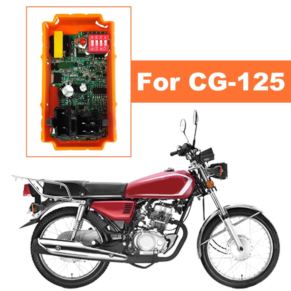 Для GY6-125 Для CG-125 Для LF110 Мотоцикл CDI Коммутатор зажигания AC 6-контактный Высокопроизводительный Водонепроницаемый Ударопрочный DIP-переключатель Регулируемый