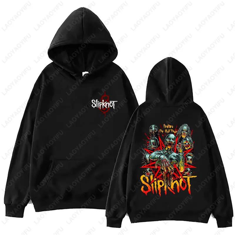 New Retro Casual Style Rock Band Men Hoodie Sweatshirts Casual Clothes Hoody Warmth Streetwear Pullovers Top