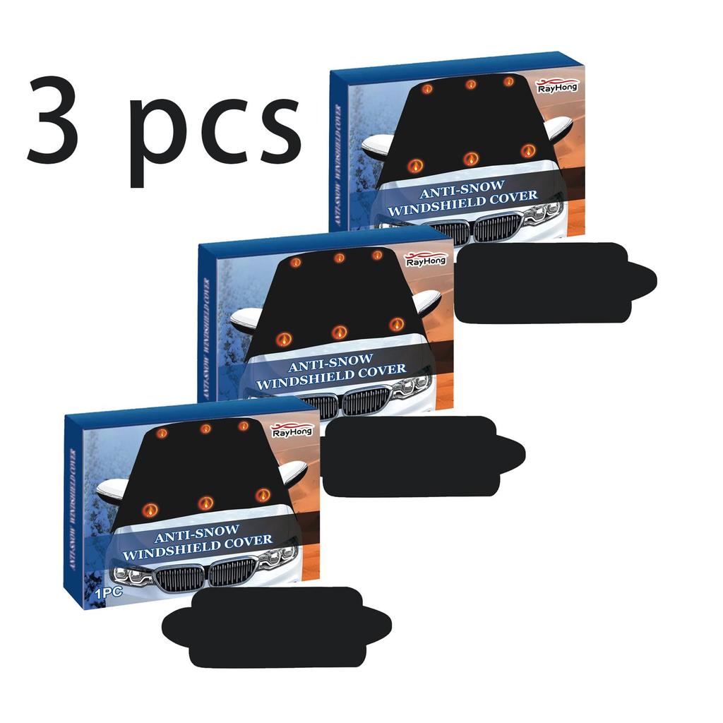 Антифриз Защита от Мороза Льда Снега Зимний Чехол-Тент на Лобовое Стекло - Подходит для Всех Моделей Автомобилей