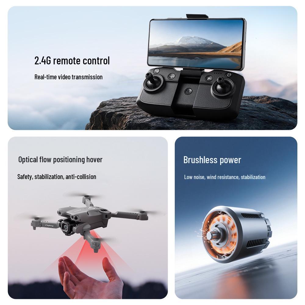 Mini5 Pro Foldable Brushless Dual HD Camera Drone for Aerial Photography