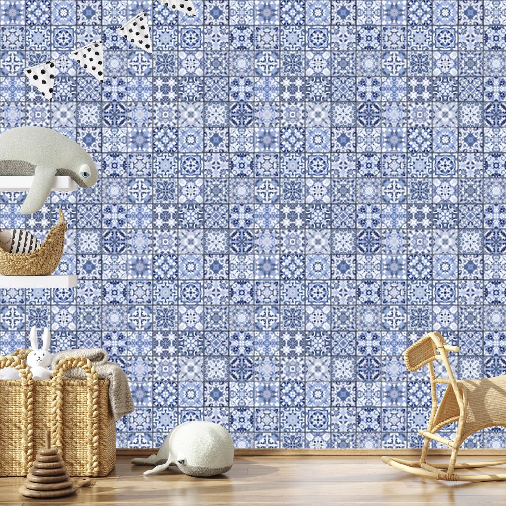 Beautiful oriental mosaic wallpaper for living room and bedroom 50x1000