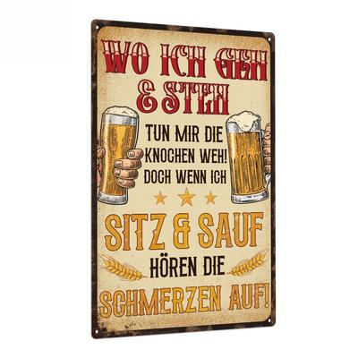 Винтажная металлическая жестяная табличка Cheers, Многоцелевая декоративная настенная подвесная табличка для дома, паба, клуба, мужской пещеры - Настенная