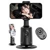 Smart Facial Phone Tripod, 360° Rotation Hands-Free Auto Face Tracking Tripod, Gesture Control & No App, Retractable Phone Stand For Vlogging, Li