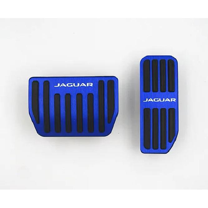 Педаль газа, тормоза, педаль газа, топлива для автомобиля Jaguar XE XF F-PACE 2015 2016 2017 2018 из алюминиевого сплава, подставка для ноги, дроссельная заслонка, педаль тормоза 2 шт.