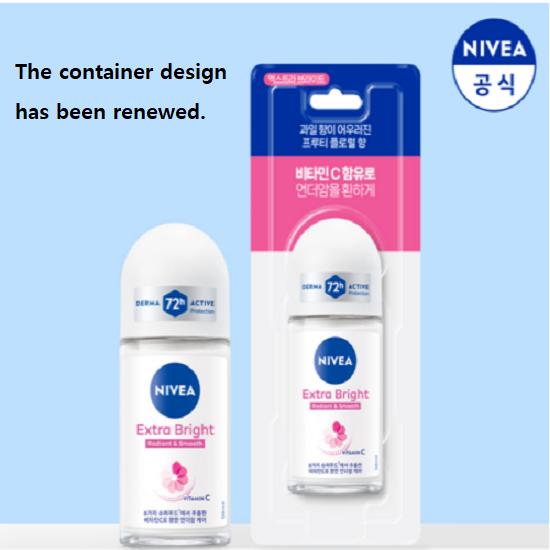 Nivea Дезодорант Ролик Экстра Осветляющий 50мл
