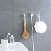 Transparent Strong Self Adhesive Door Wall Hangers Towel Handbag Hook Plug Hook For Kitchen Bathroom